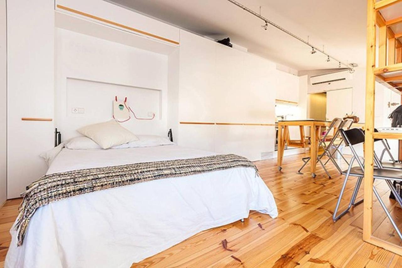 Alc - Stylish Studio With Fantastic Terrace, Old Town Alicante Exteriör bild
